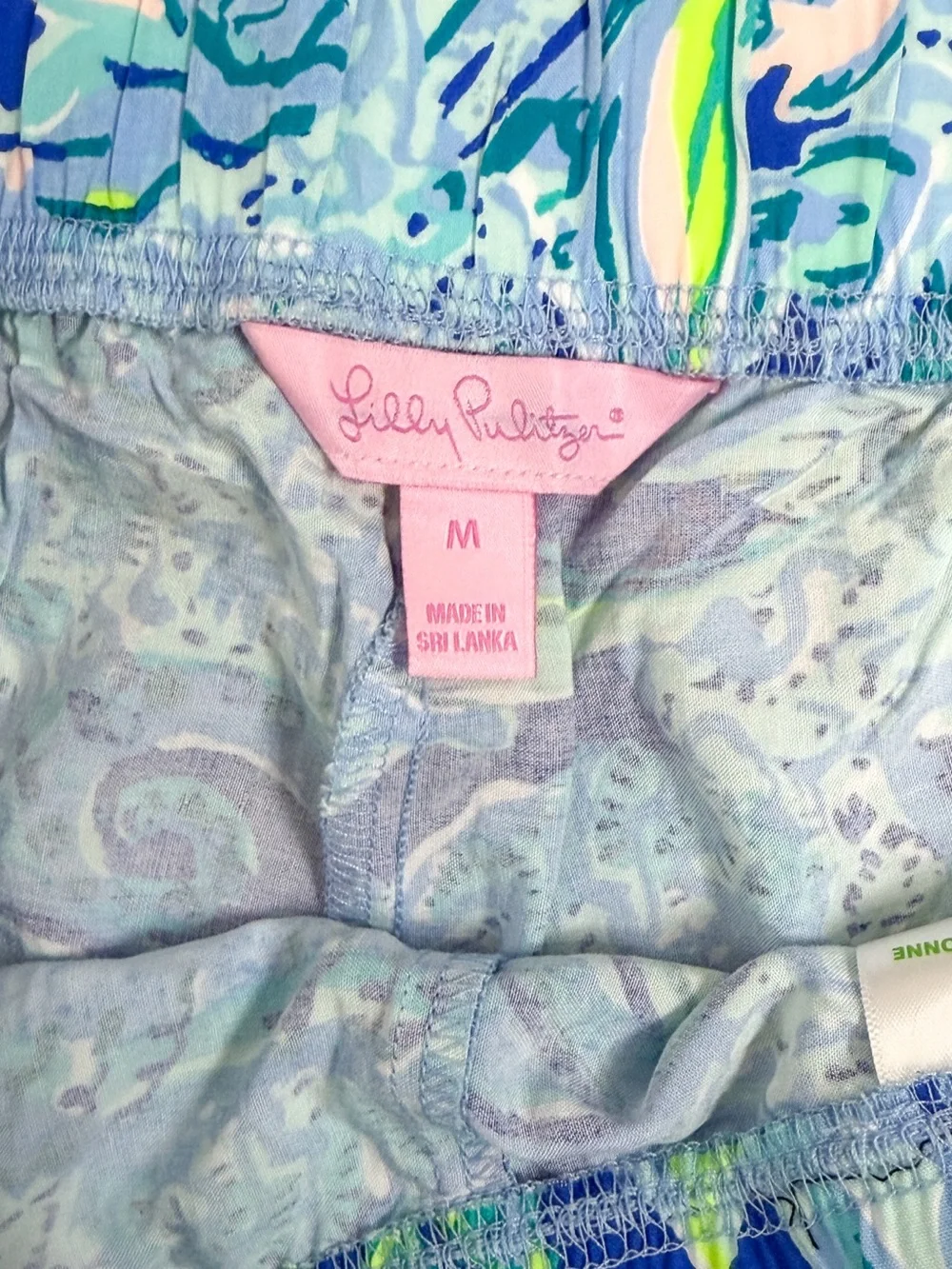 Lilly Pulitzer Bal Harbour Palazzo Pants M Coastal Resortwear - Picture 3 of 7
